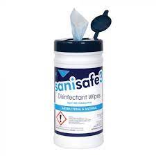 Sanisafe 3 Alcohol Free Surface Disinfectant Wipes - 200 pack